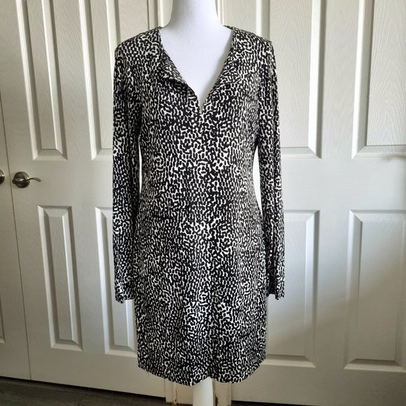 Diane Von Furstenberg "Reina" Dress Size 8 - Picture 2 of 14